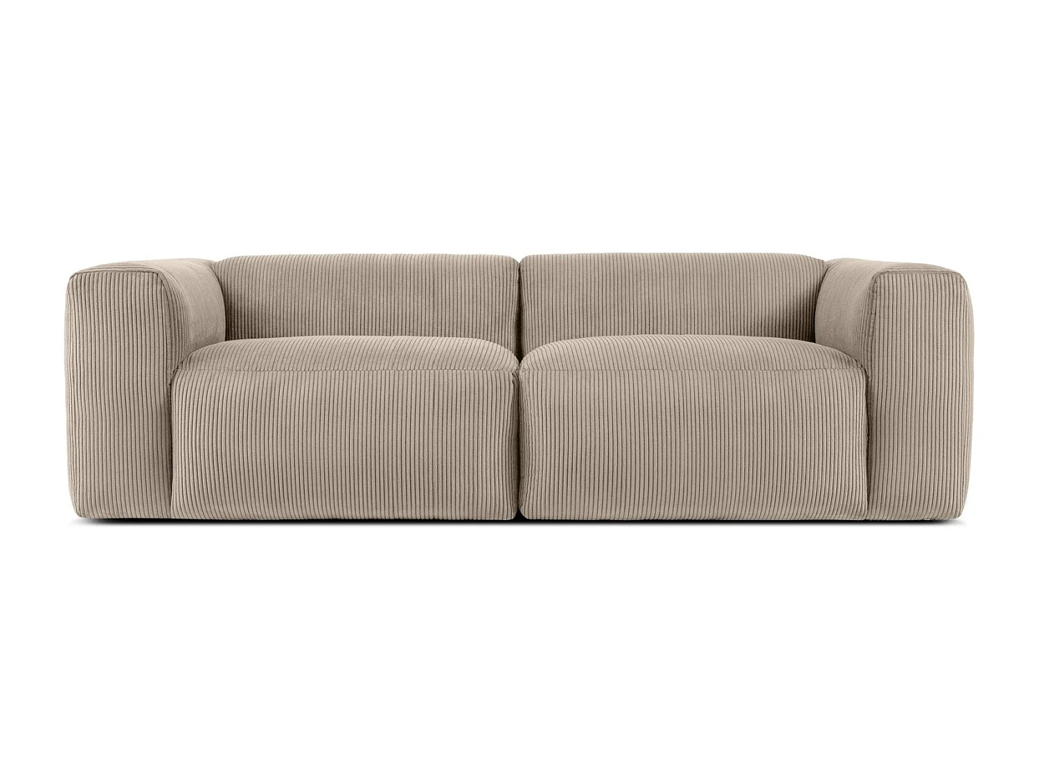 Einzelsofa - modular - 4-sitzer - Beige