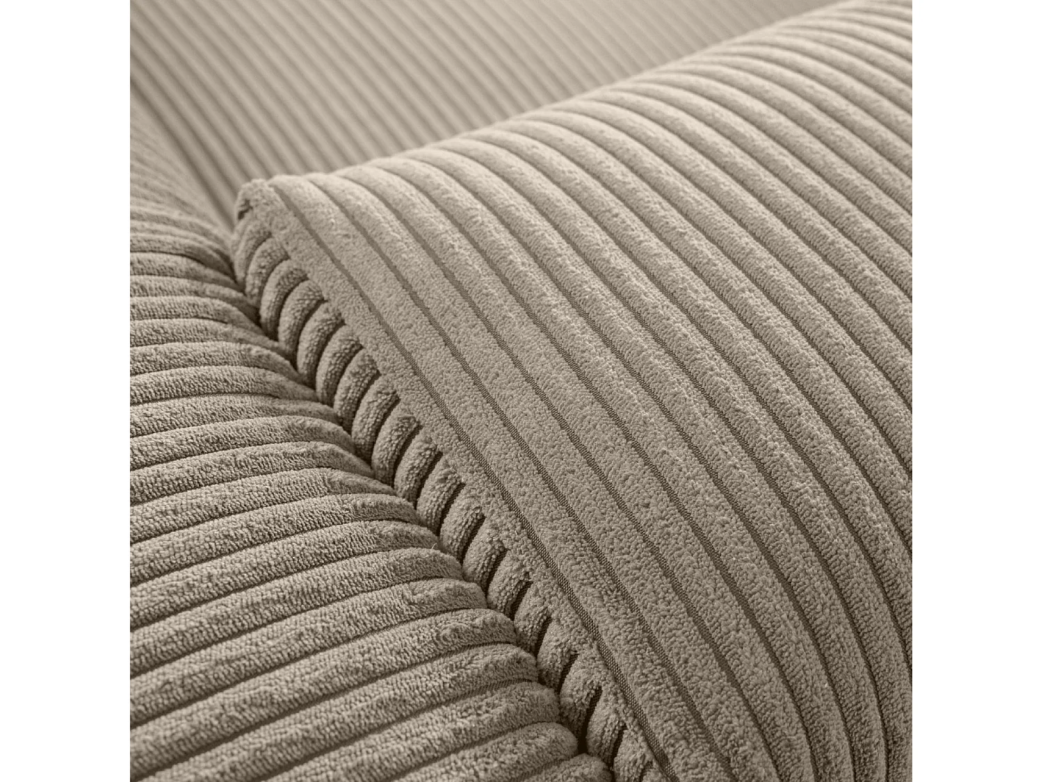 Einzelsofa - modular - 4-sitzer - Beige