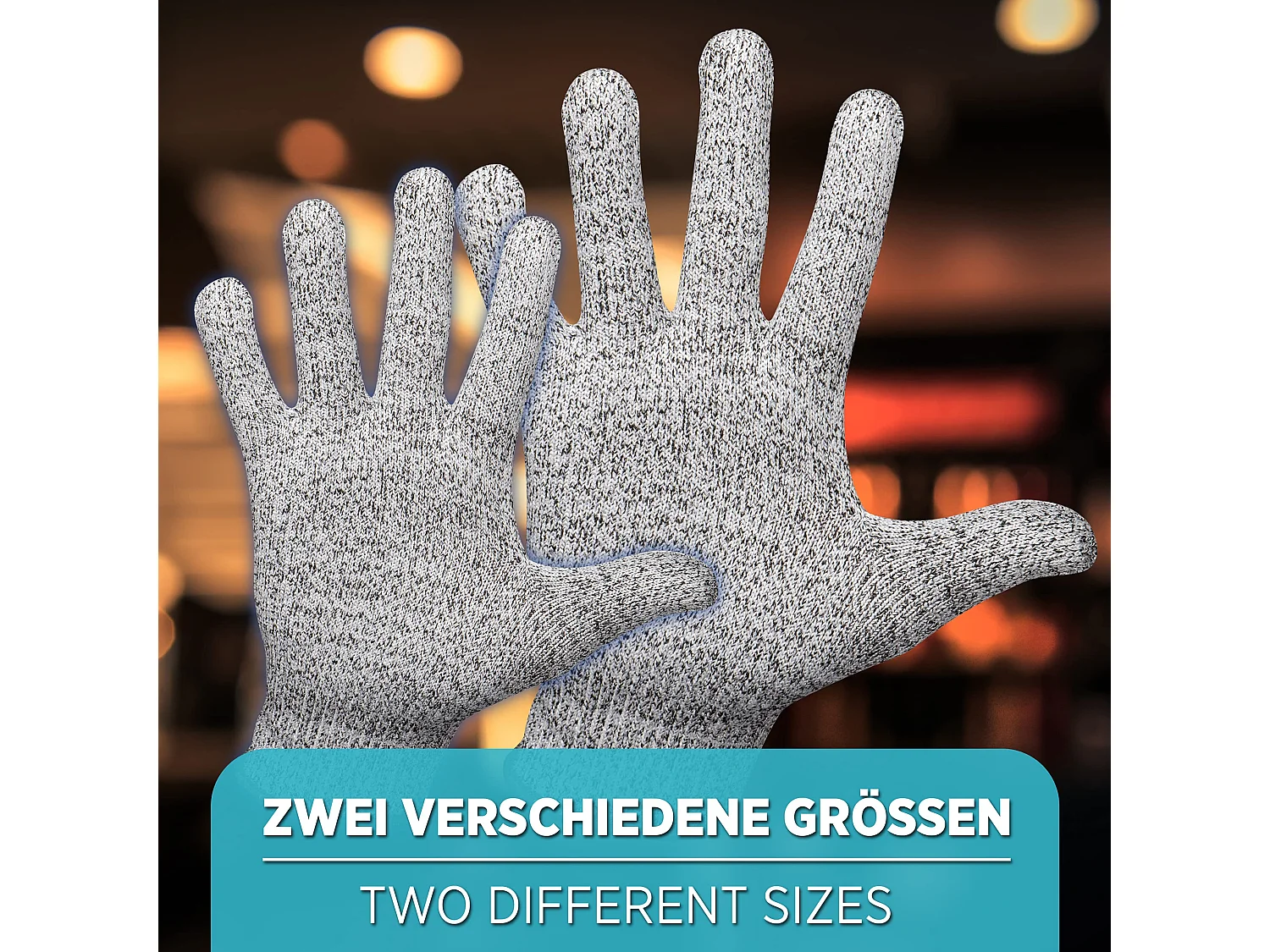 Schnittschutzhandschuhe | 1 Paar Schnittfeste