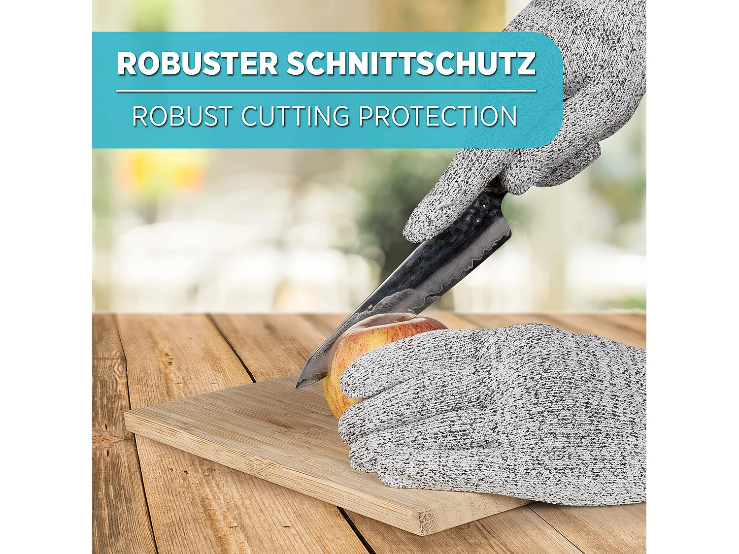 Schnittschutzhandschuhe | 1 Paar Schnittfeste