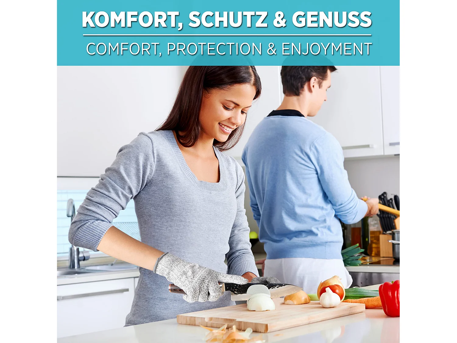 Schnittschutzhandschuhe | 1 Paar Schnittfeste