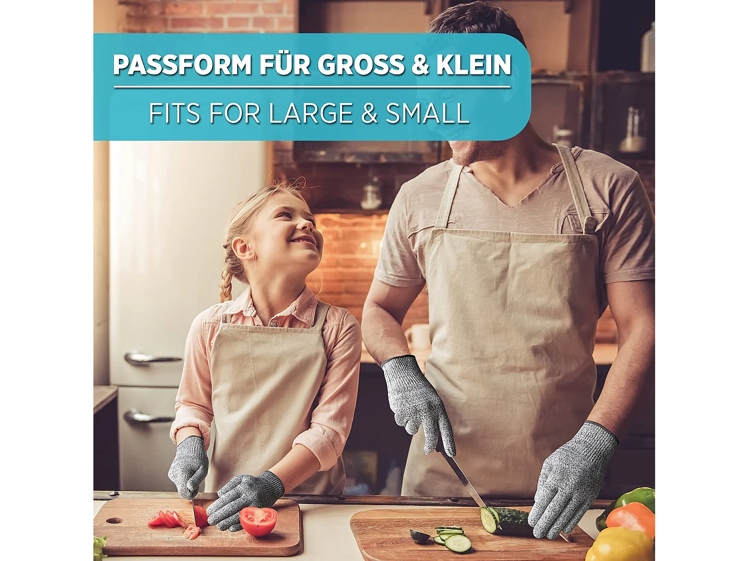 Schnittschutzhandschuhe | 1 Paar Schnittfeste