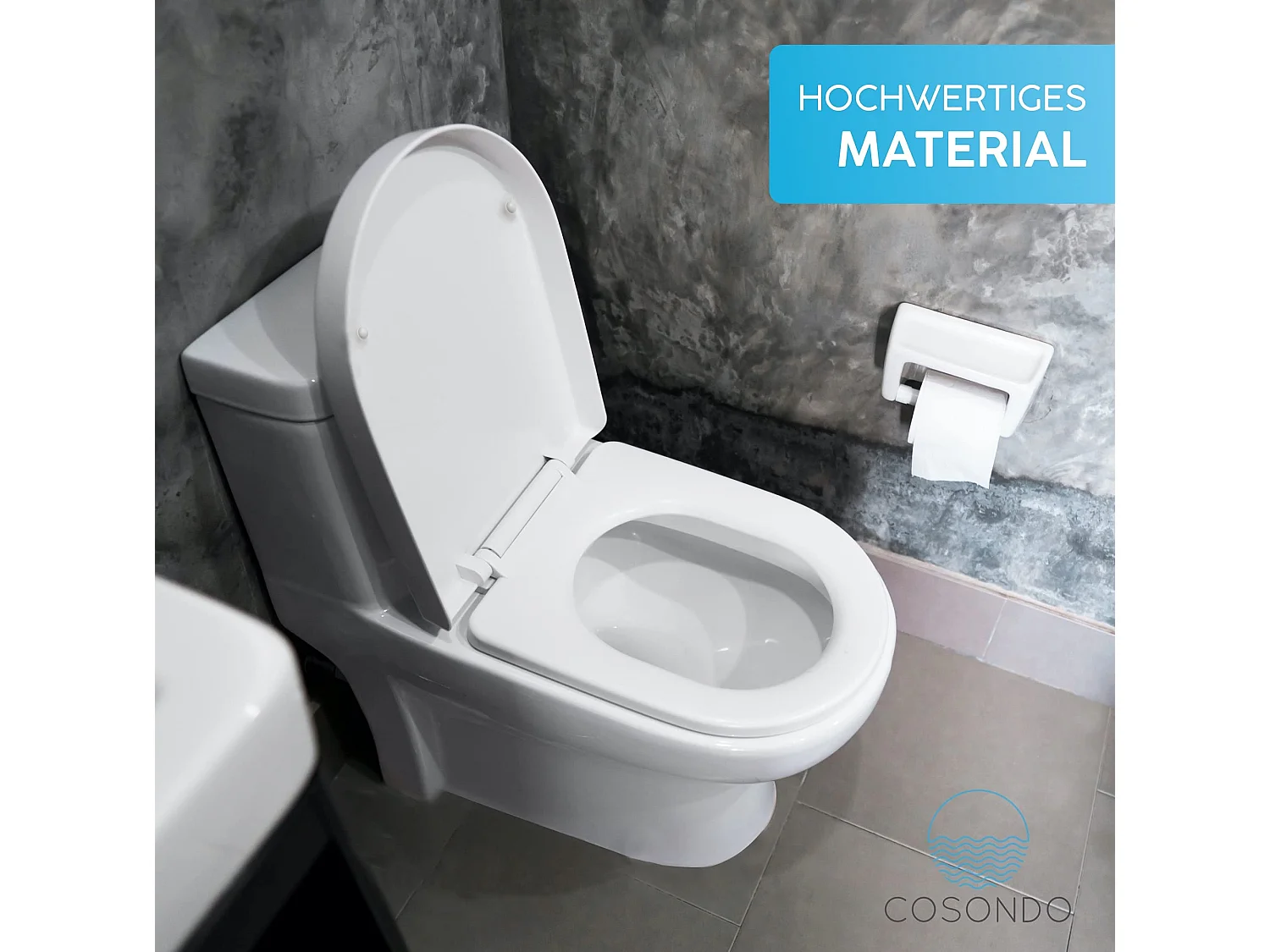Cosondo PREMIUM Toilettendeckel - WC Sitz mit
