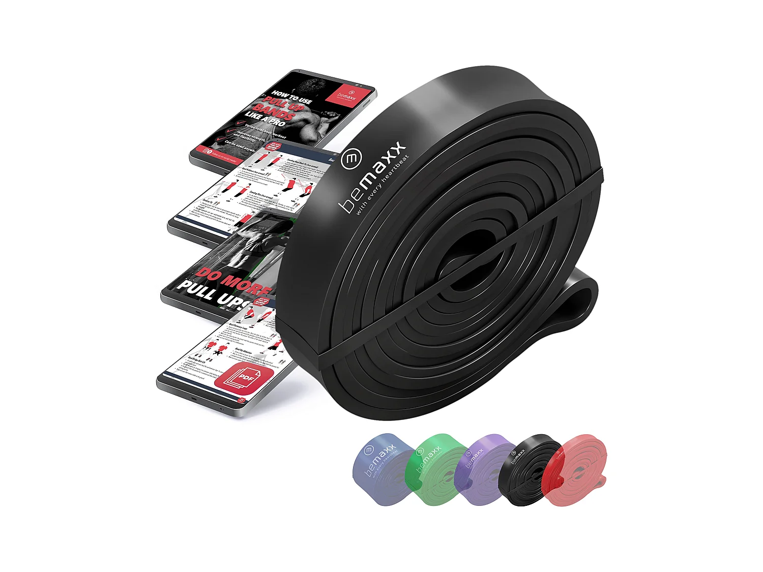 Fitnessband Pull Up Resistance Band, Klimmzughilfe