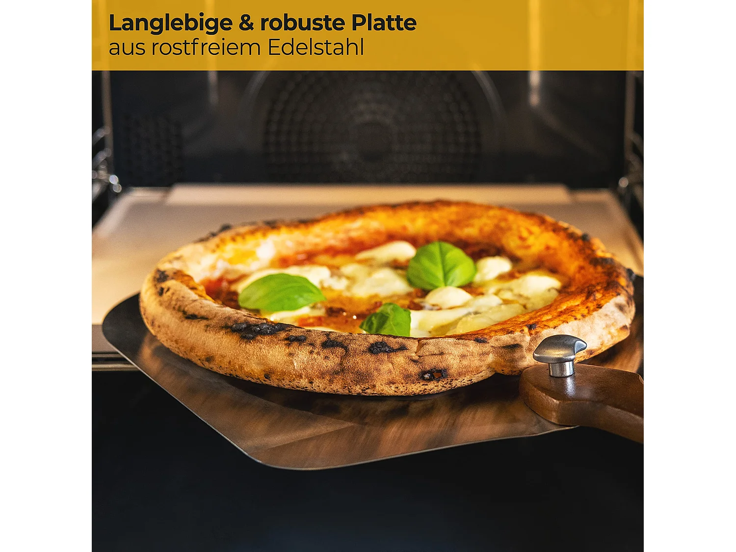 SILBERTHAL Pizzaschieber Edelstahl 30cm - Griff
