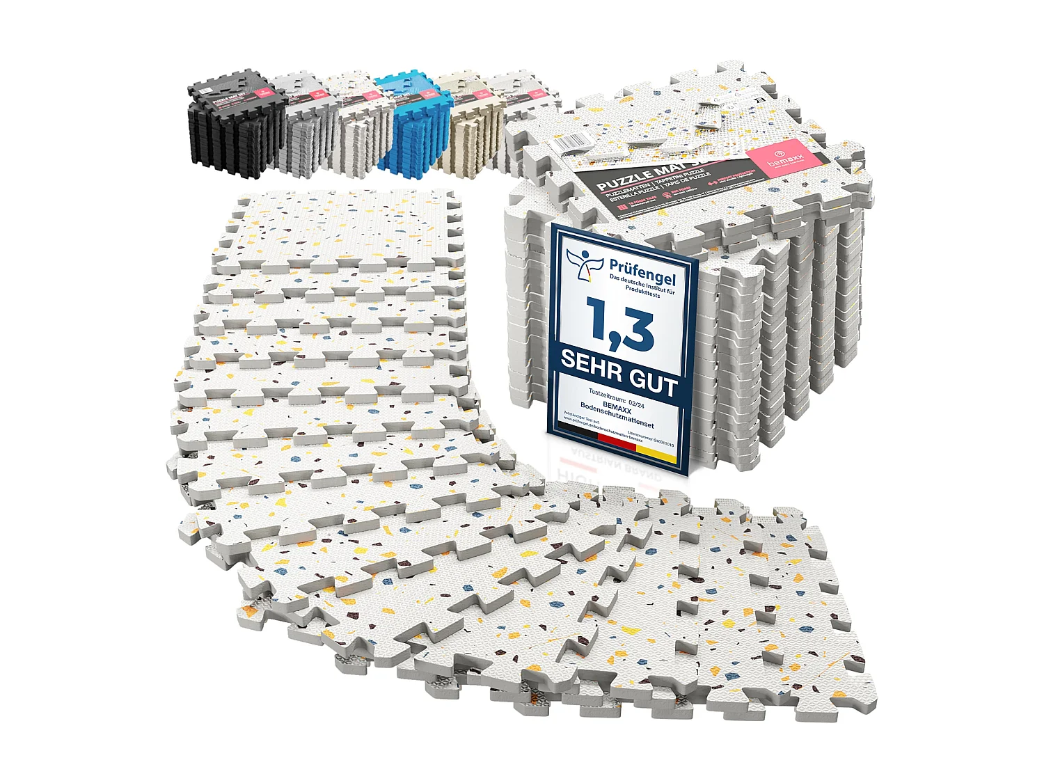 Schutzmatten Bodenschutzmatte Set Sportmatte