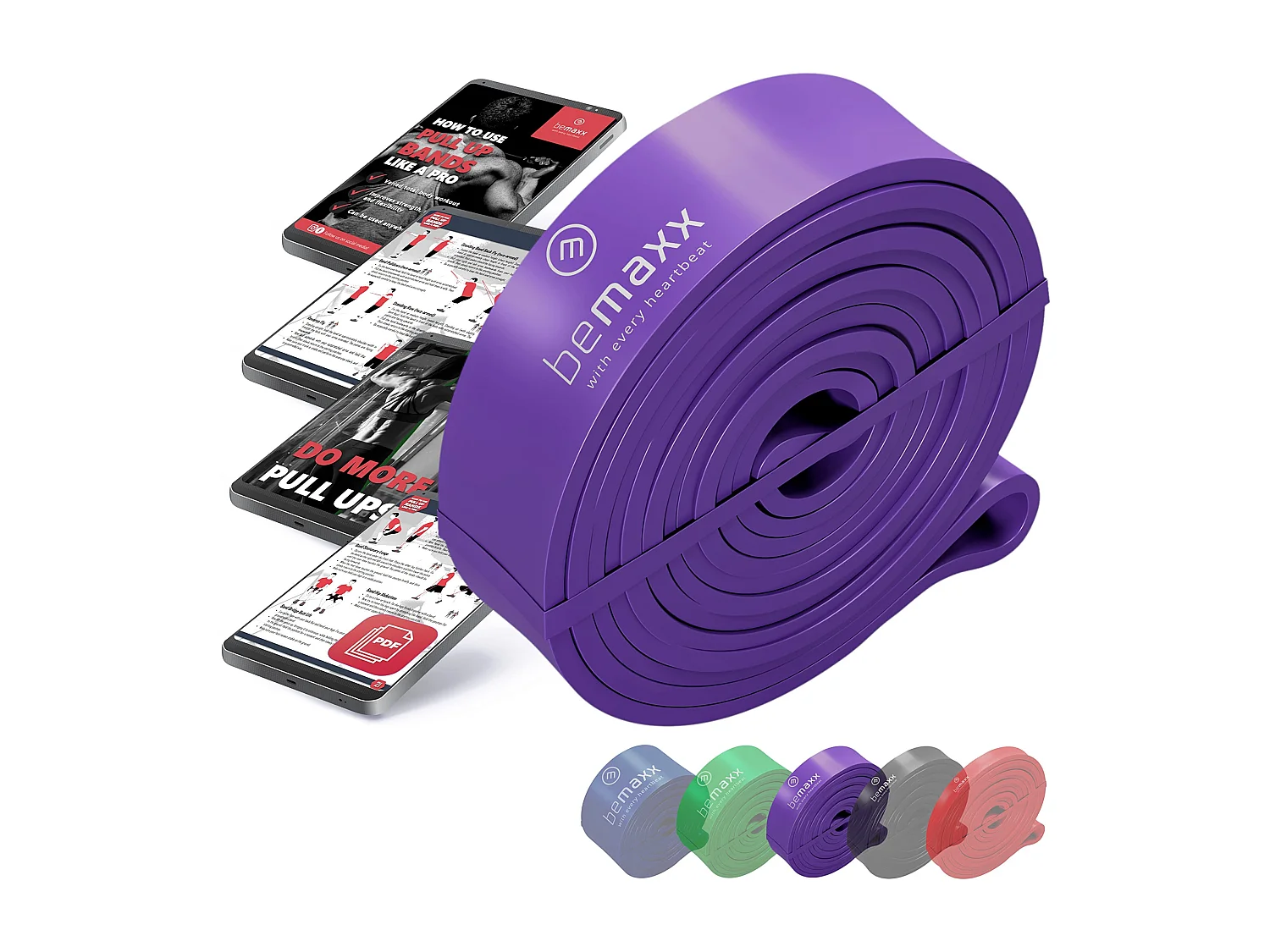 Fitnessband Pull Up Resistance Band, Klimmzughilfe