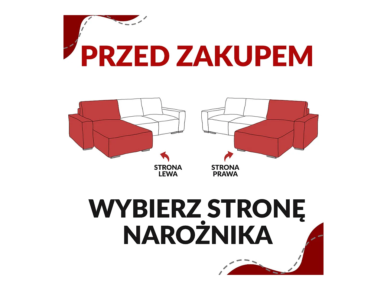 Ecksofa ORTA - Schlaffunktion und Bettkasten, lose Kissen, gesteppter Sitz, L-förmige Ecke - Hellgrau Boucle - Ecke Rechts