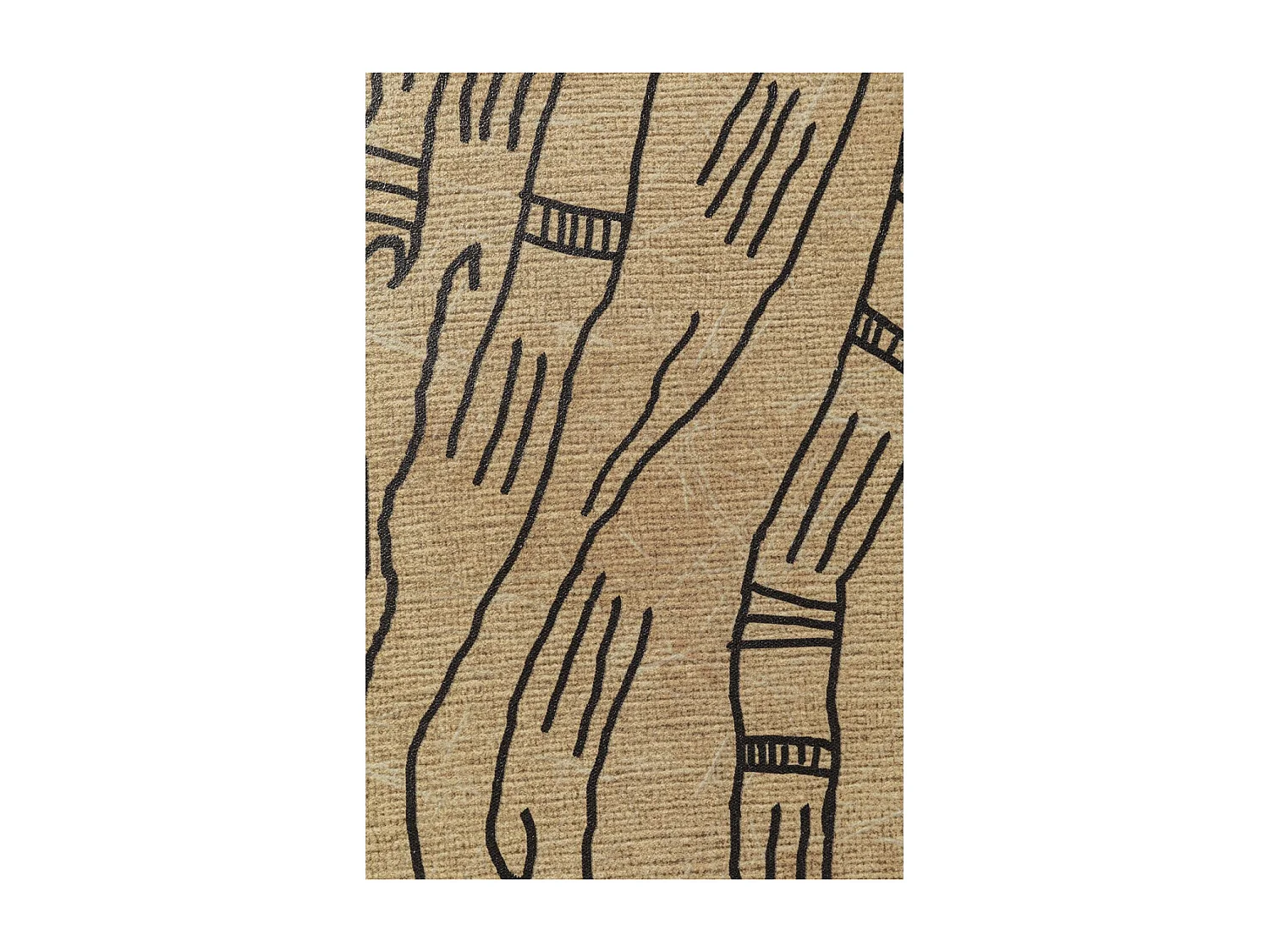 Tableau encadré Native Lines 50x150cm