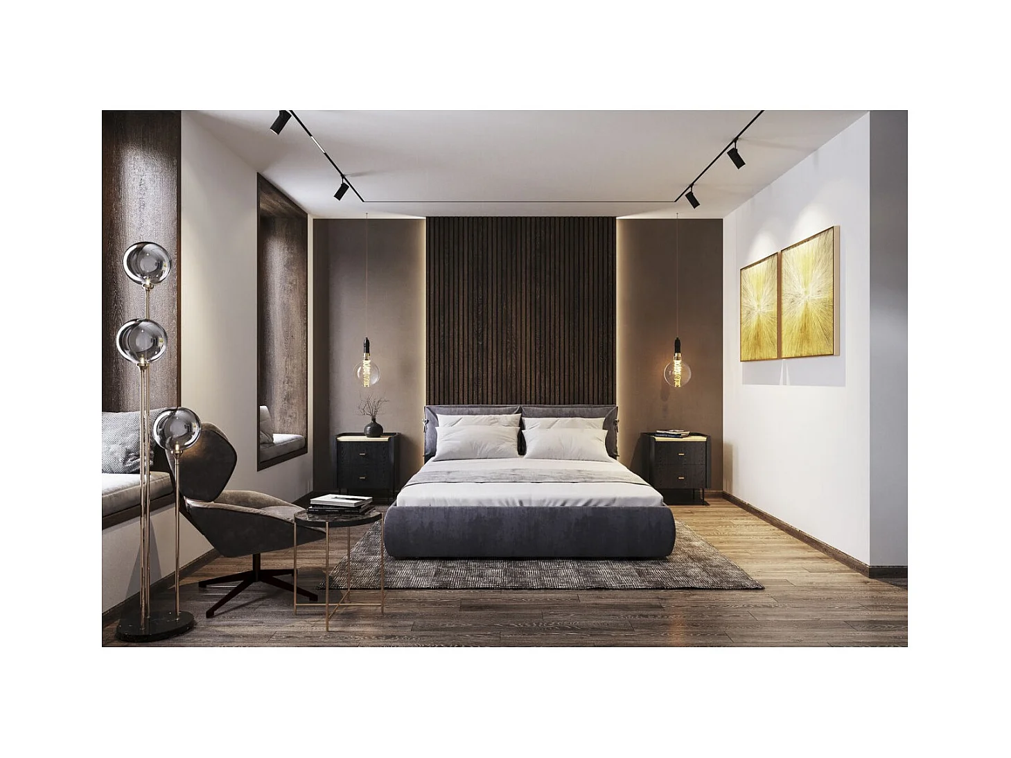 Tableau décoratif Illumino 80x80cm