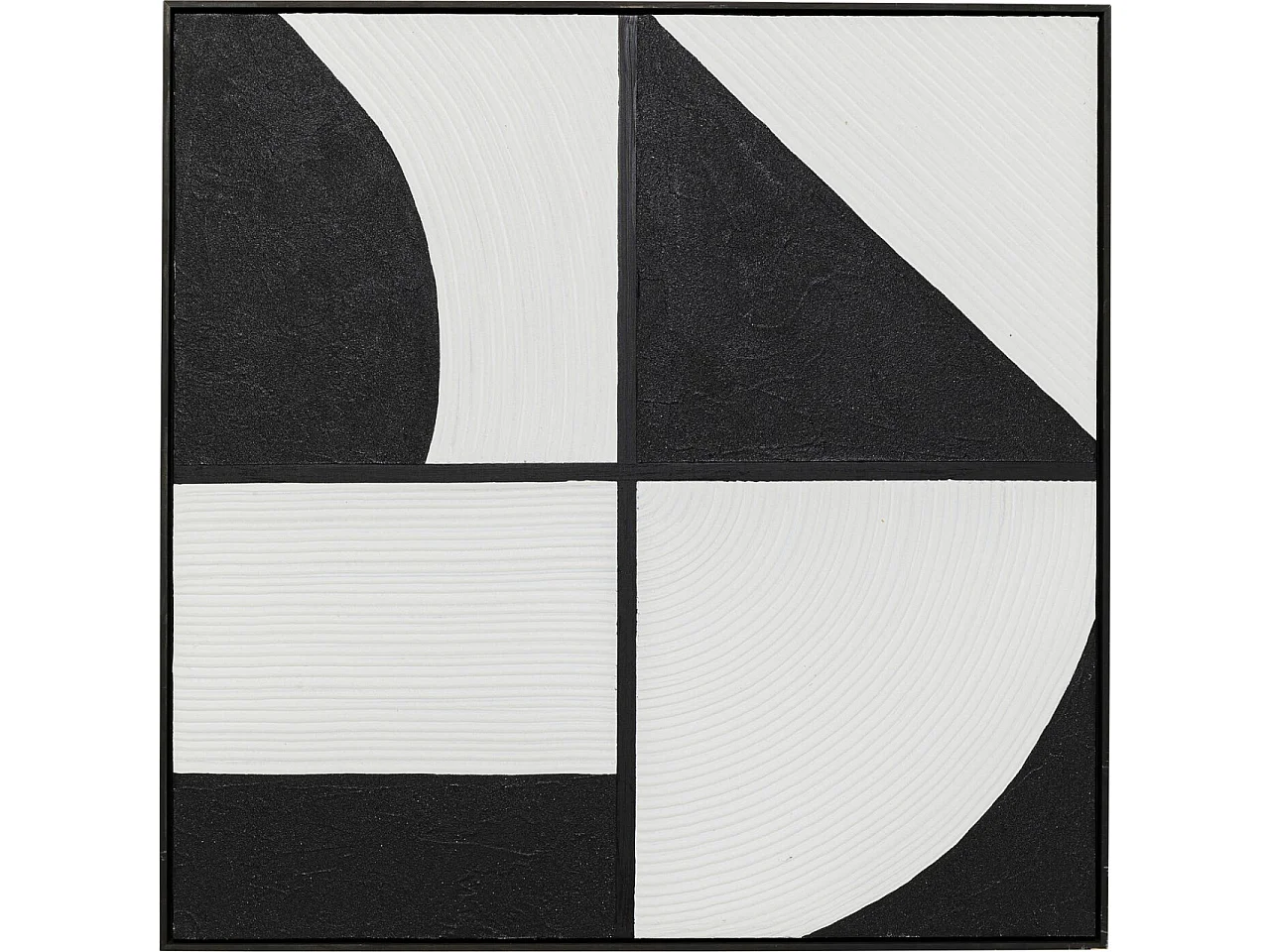 Gerahmtes Bild Modulo 100x100cm