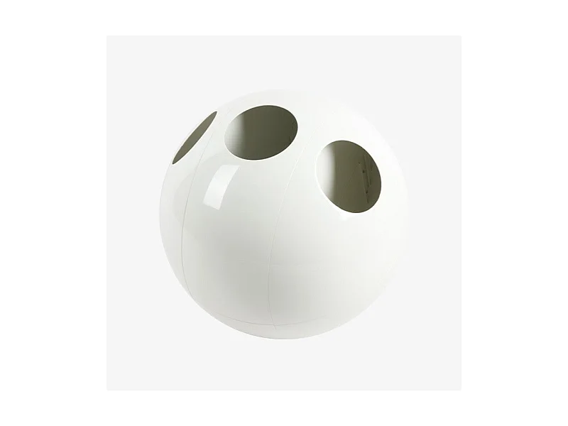 Sfera Blanc Naturel - Poubelle design pour le tri des déchets