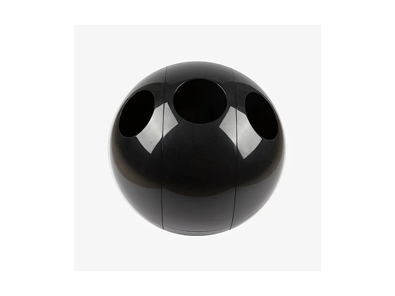 Sfera Noir Naturel - Poubelle design pour le tri des déchets