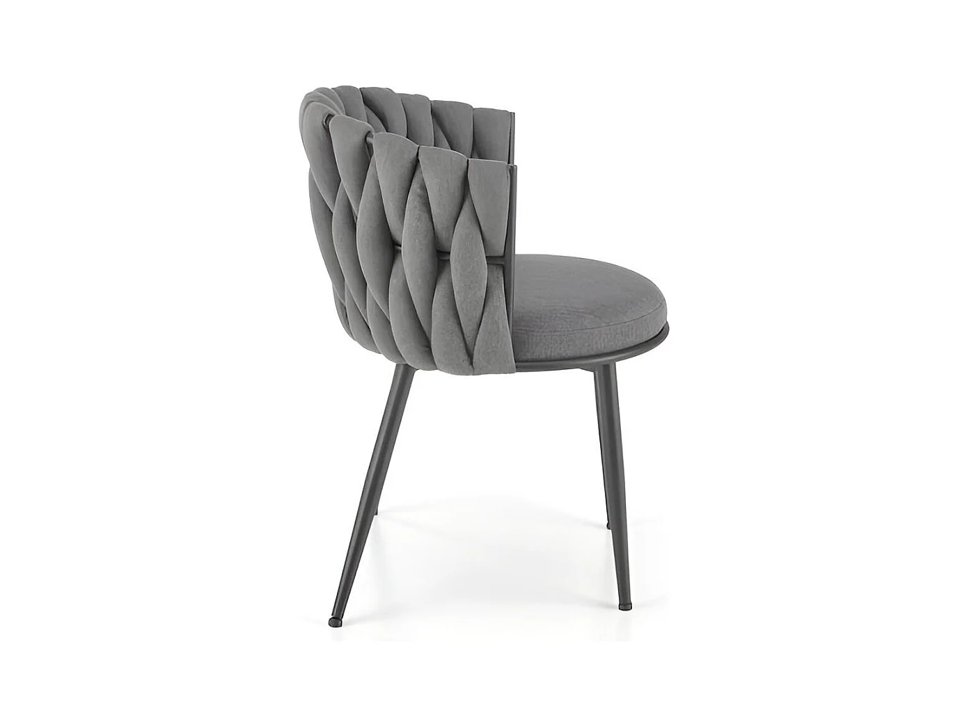 Krzesło tapicerowane K517 VELVET zielone