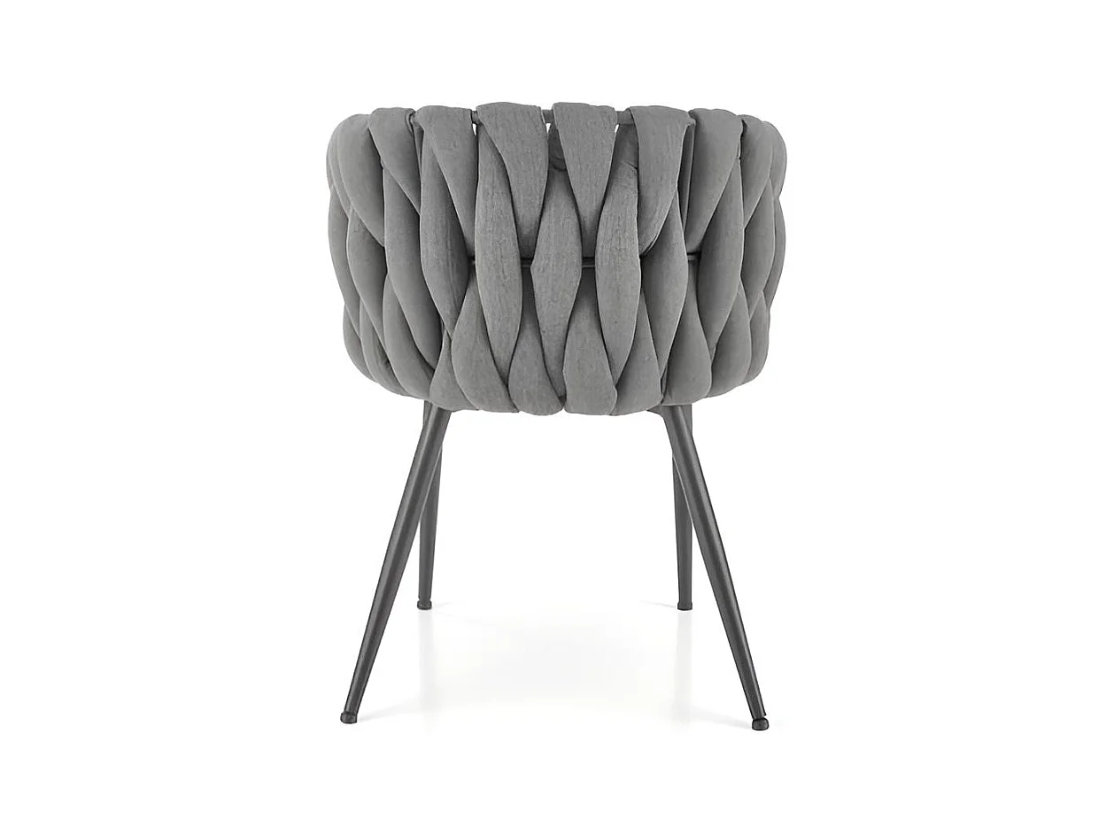 Krzesło tapicerowane K517 VELVET zielone