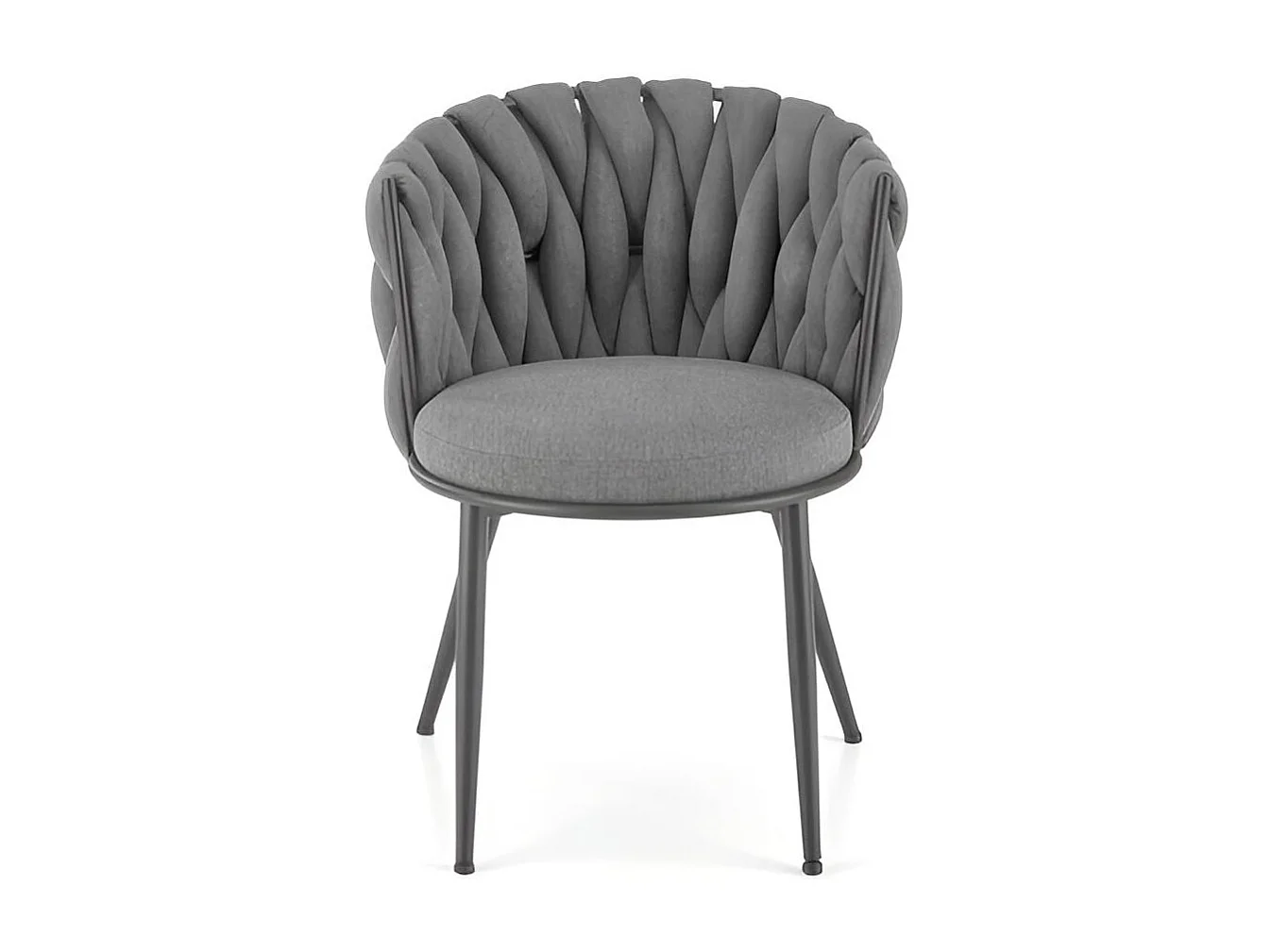 Krzesło tapicerowane K517 VELVET zielone