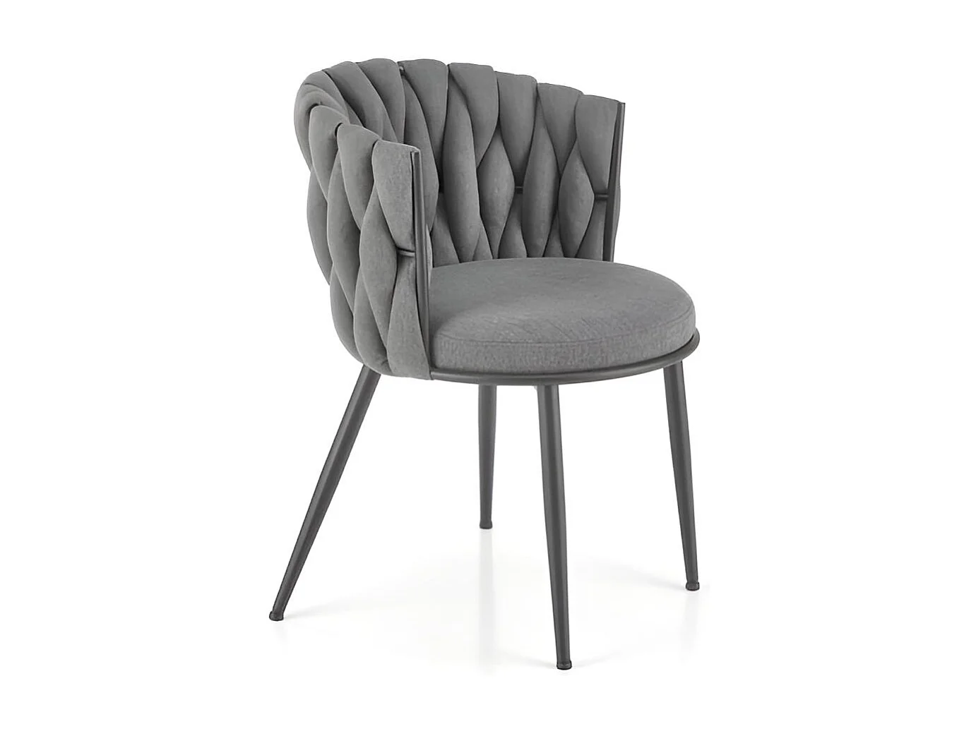 Krzesło tapicerowane K517 VELVET zielone