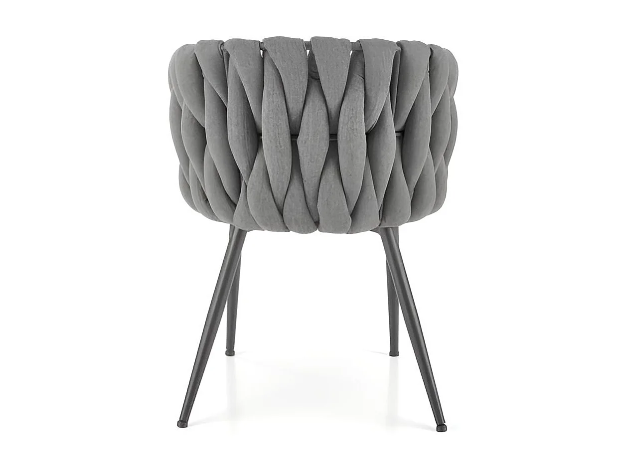 Krzesło tapicerowane K517 VELVET zielone