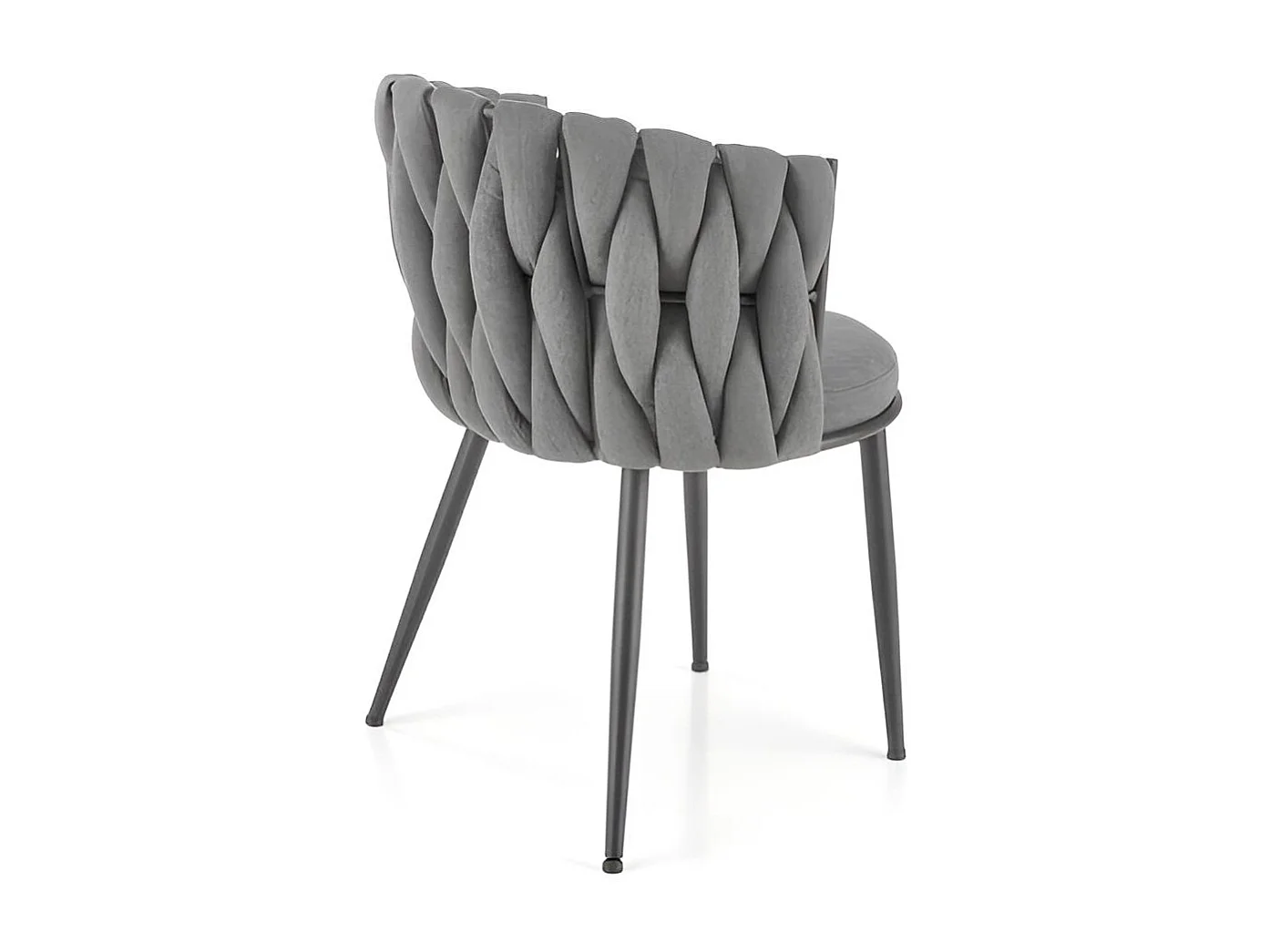 Krzesło tapicerowane K517 VELVET zielone