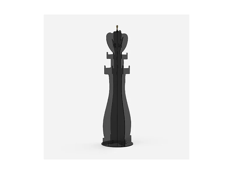 Royal Twin Noir Fumé - Porte-manteau design