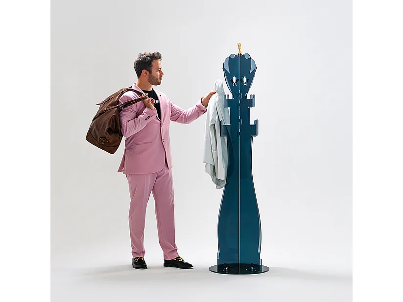 Royal Twin Noir Fumé - Porte-manteau design