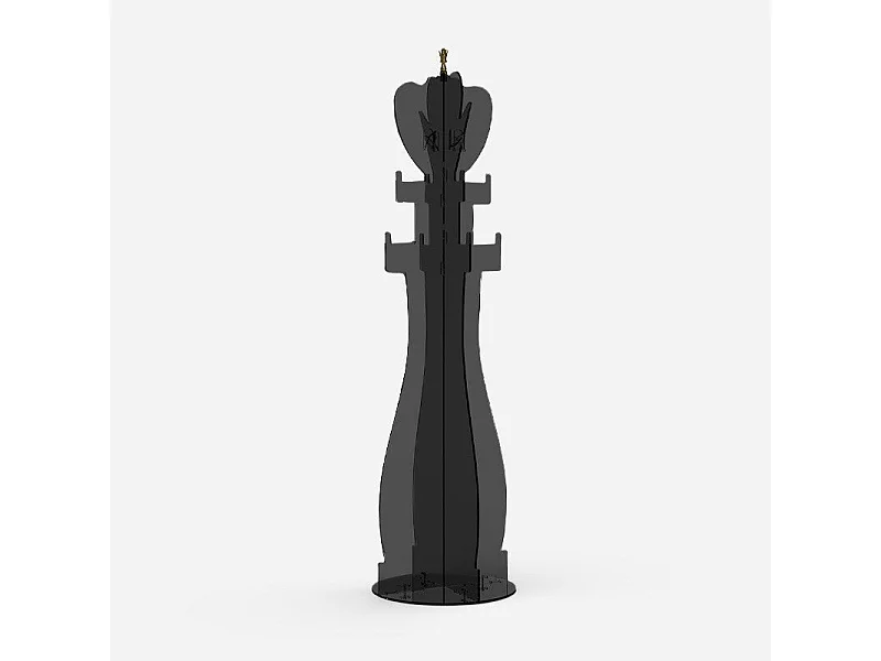 Royal Twin Noir Fumé - Porte-manteau design