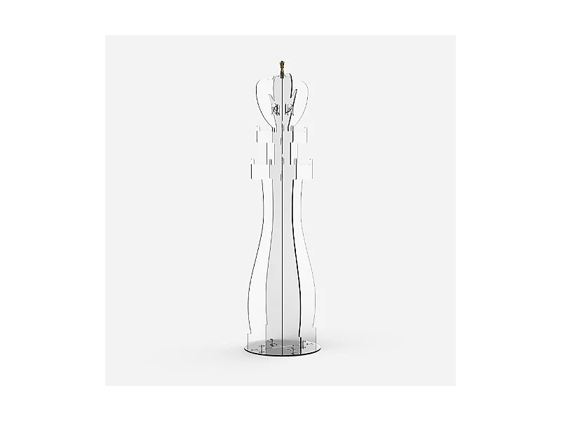 Royal Twin Transparent  - Porte-manteau design