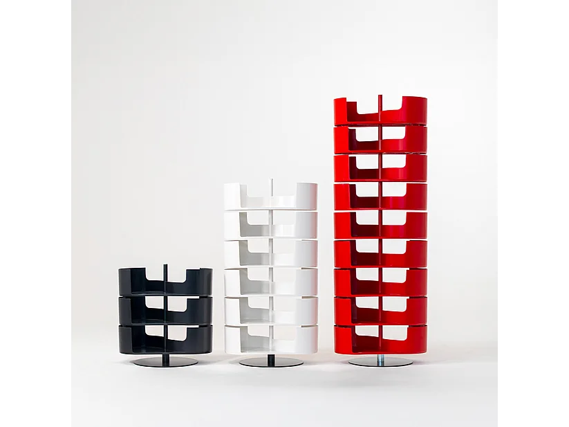 Infinity Blanc à 3 étagères - Meuble à chaussures design