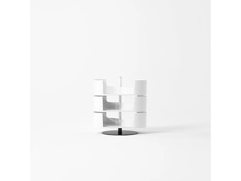 Infinity Weiß mit 3 Regalen – Design-Schuhschrank modern