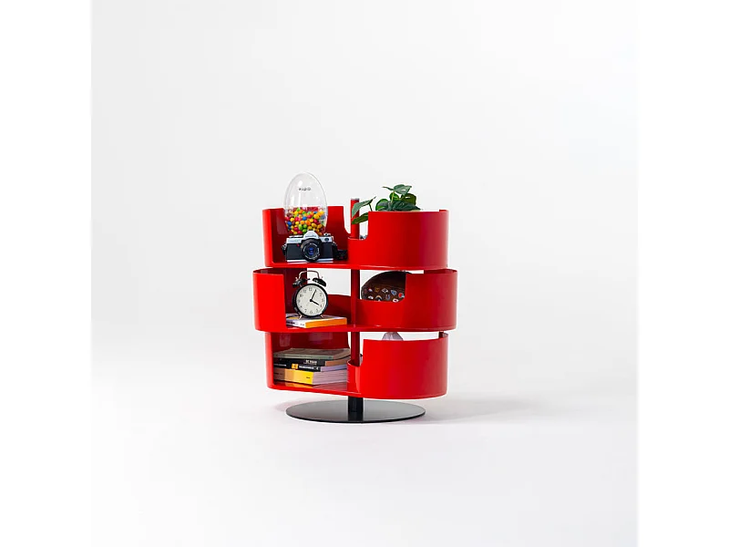 Infinity Rood met 3 legplanken – Design schoenenkast