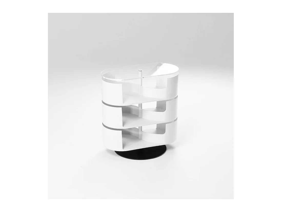 Infinity Table Weiß - Design Couchtisch