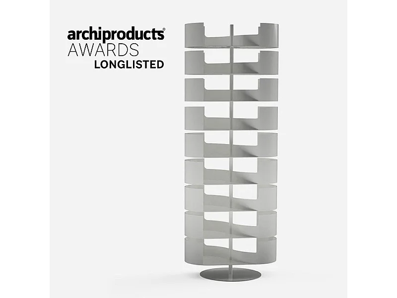 Infinity Weiß mit 9 Regalen – Design-Schuhschrank modern