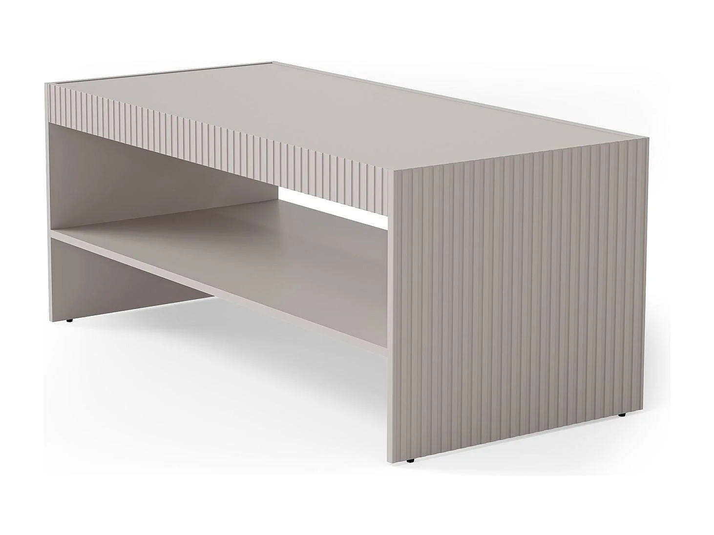 Couchtisch Paxos/MDF&Möbelplatte/Grau