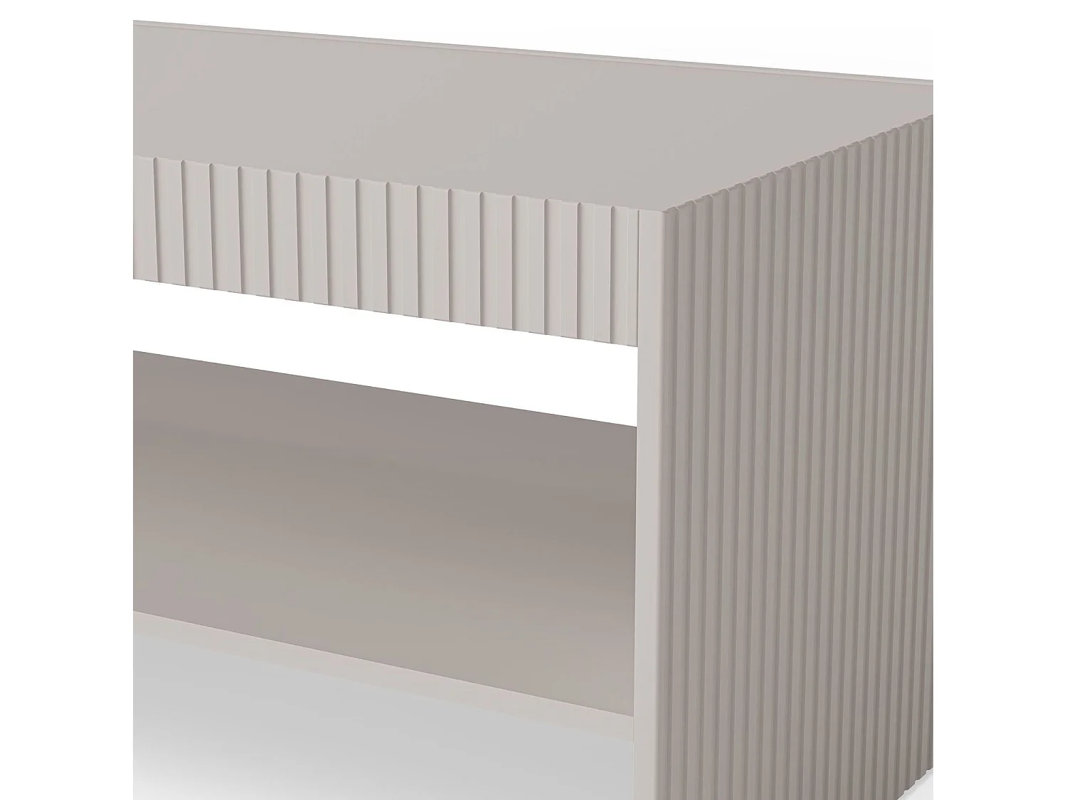 Table basse Paxos/MDF et plateau de meuble/gris