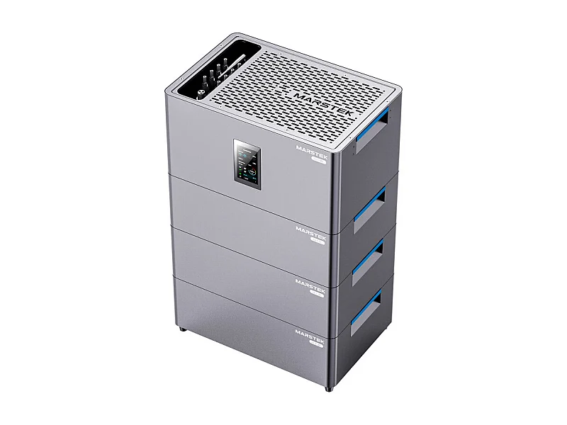 Centrale Solaire MARSTEK + 3 batterie de stockage, plug & play, avec APP, 4 MPPT, entrée solaire 2400W, plus de 6 000 cycles de charge