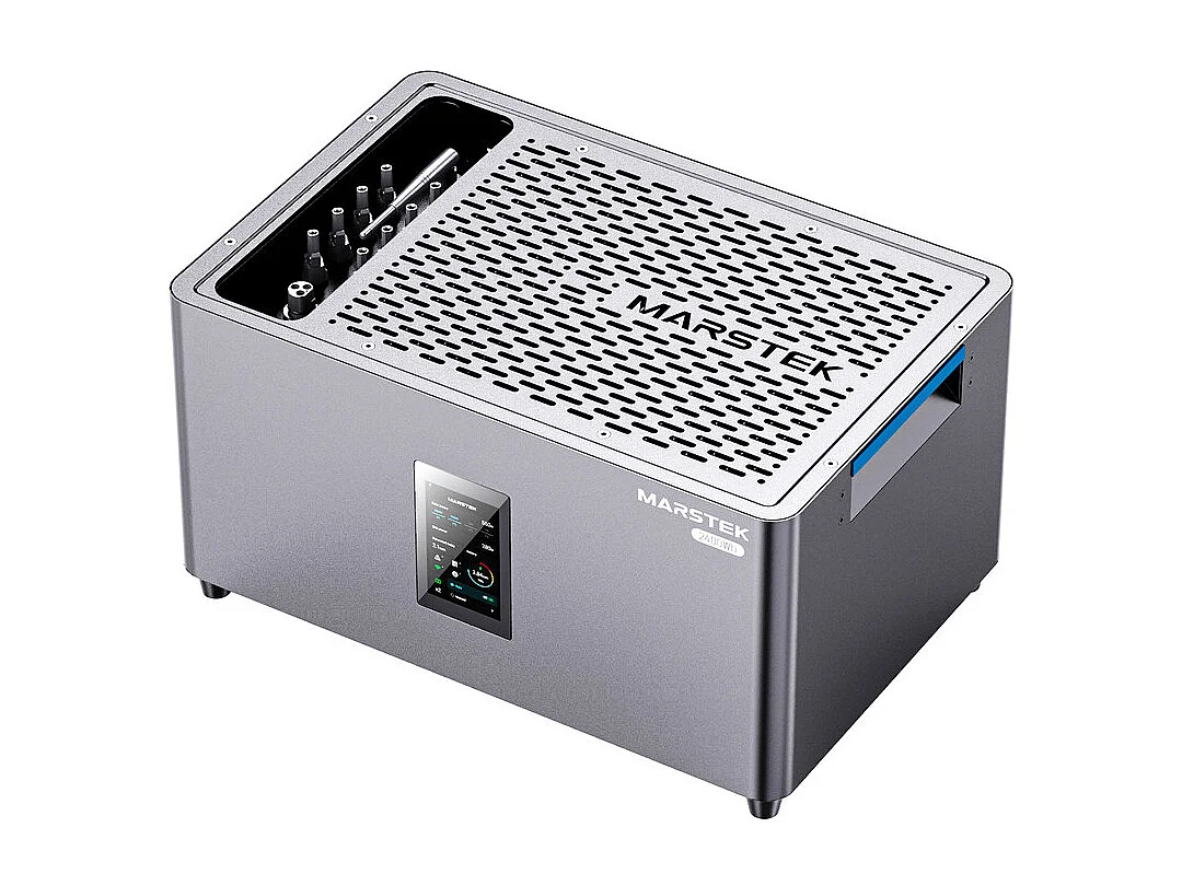 Générateur solaire, centrale électrique de balcon MARSTEK, plug & play, avec APP et batterie LFP 2.56kWh, 4 MPPT, entrée solaire 2400W