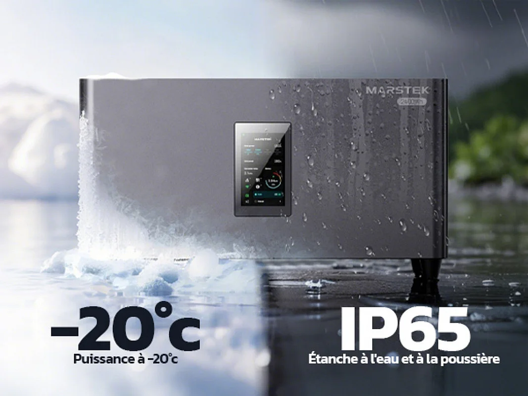 Module de batterie de stockage supplémentaire pour centrale solaire MARSTEK, capacité 2.56kWh, plug & play, batterie LiFePO4