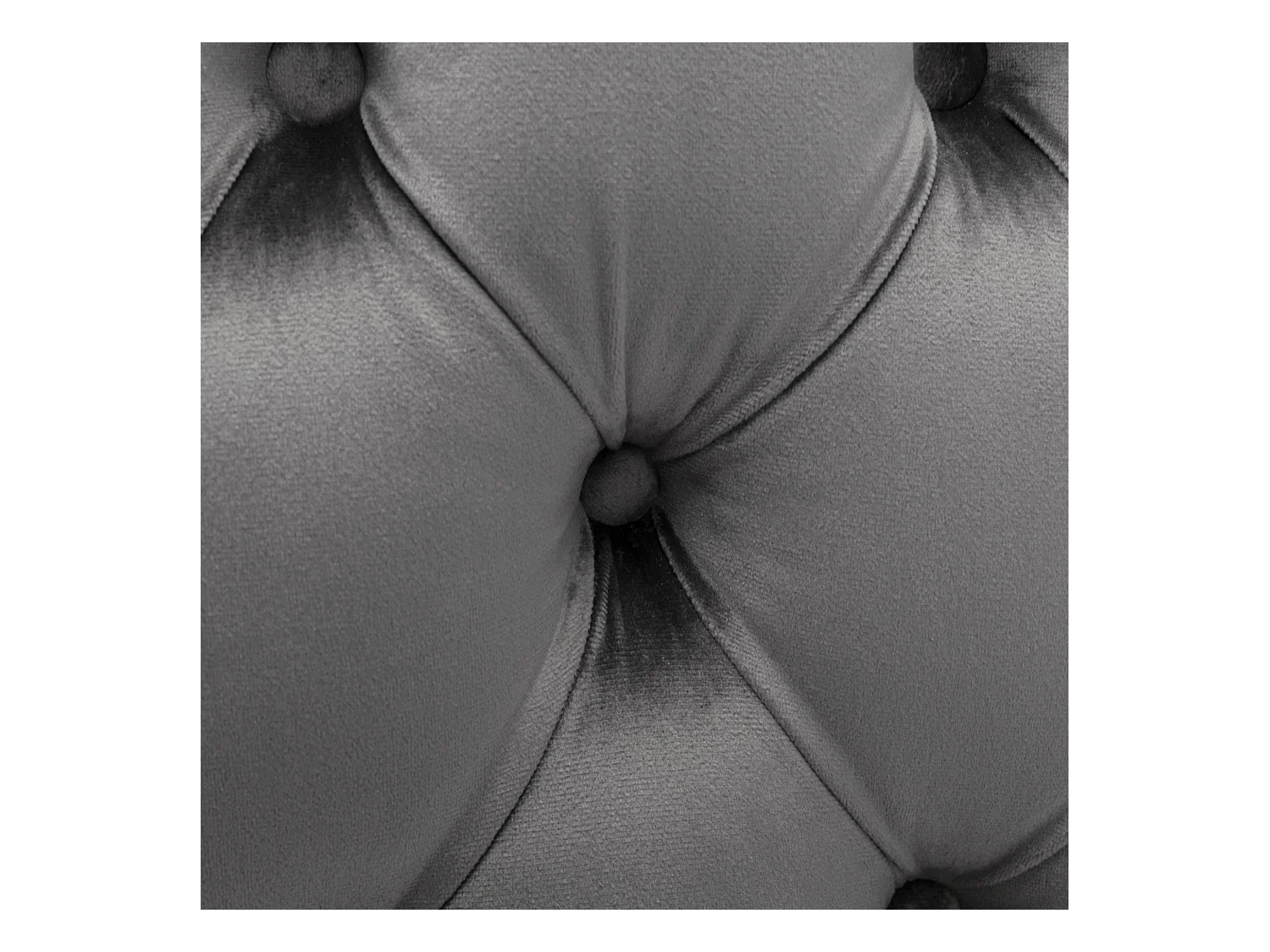 Set di 6 sedie da pranzo in velluto, poltrona con gambe in rovere, design moderno, grigio (L 103,68 x P 50,29 x A 46,36 cm)