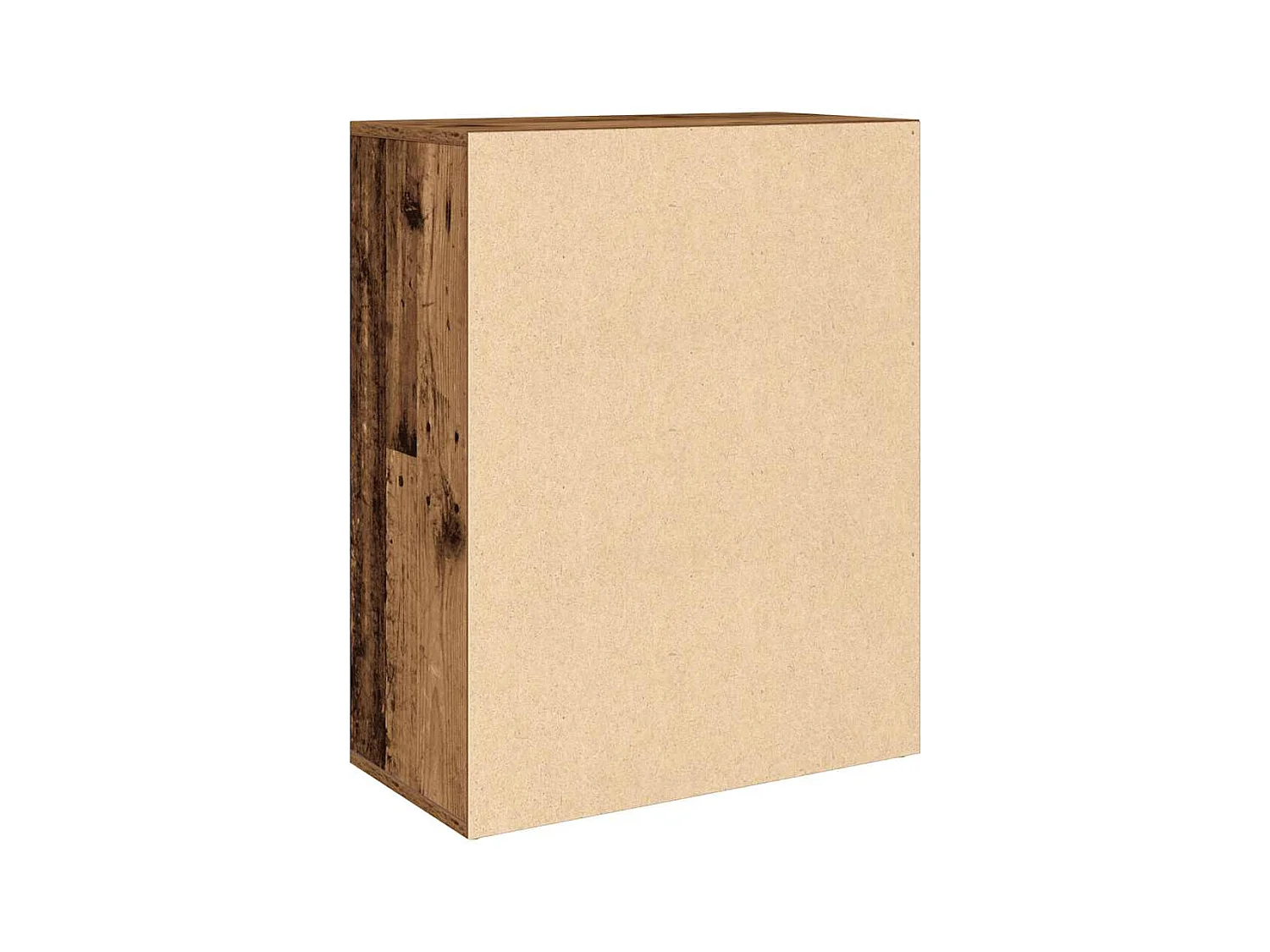 Buffet vieux bois 60x30x75 cm bois d'ingénierie