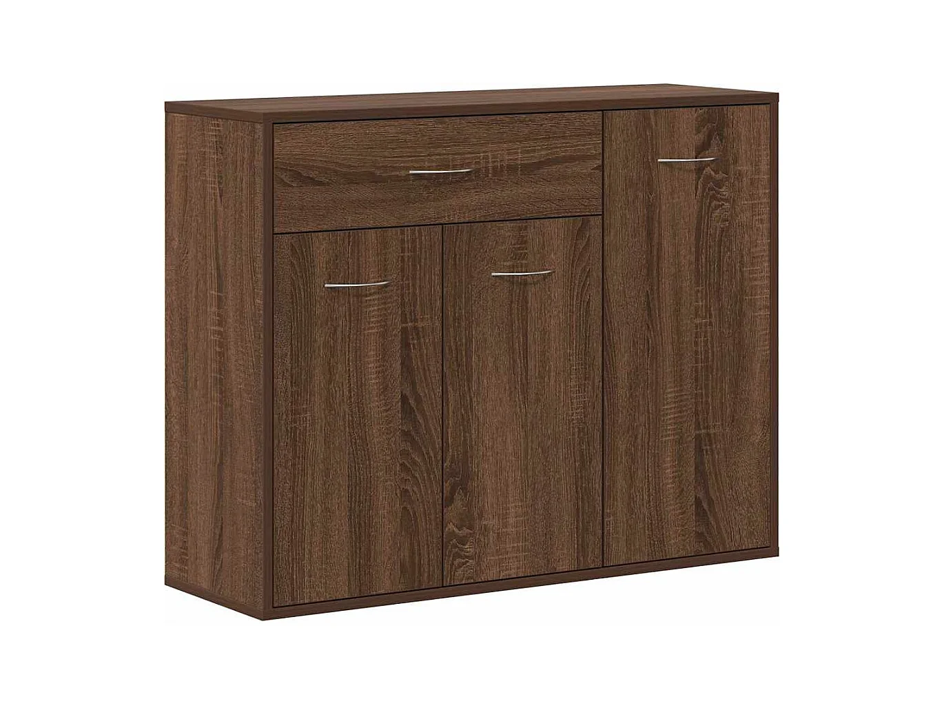 Buffet Chêne marron 88x30x70 cm Bois d'ingénierie