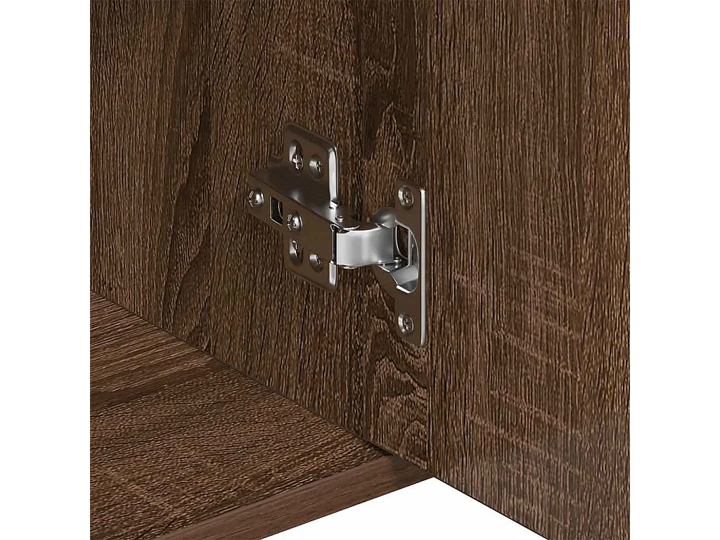 Buffet Chêne marron 88x30x70 cm Bois d'ingénierie