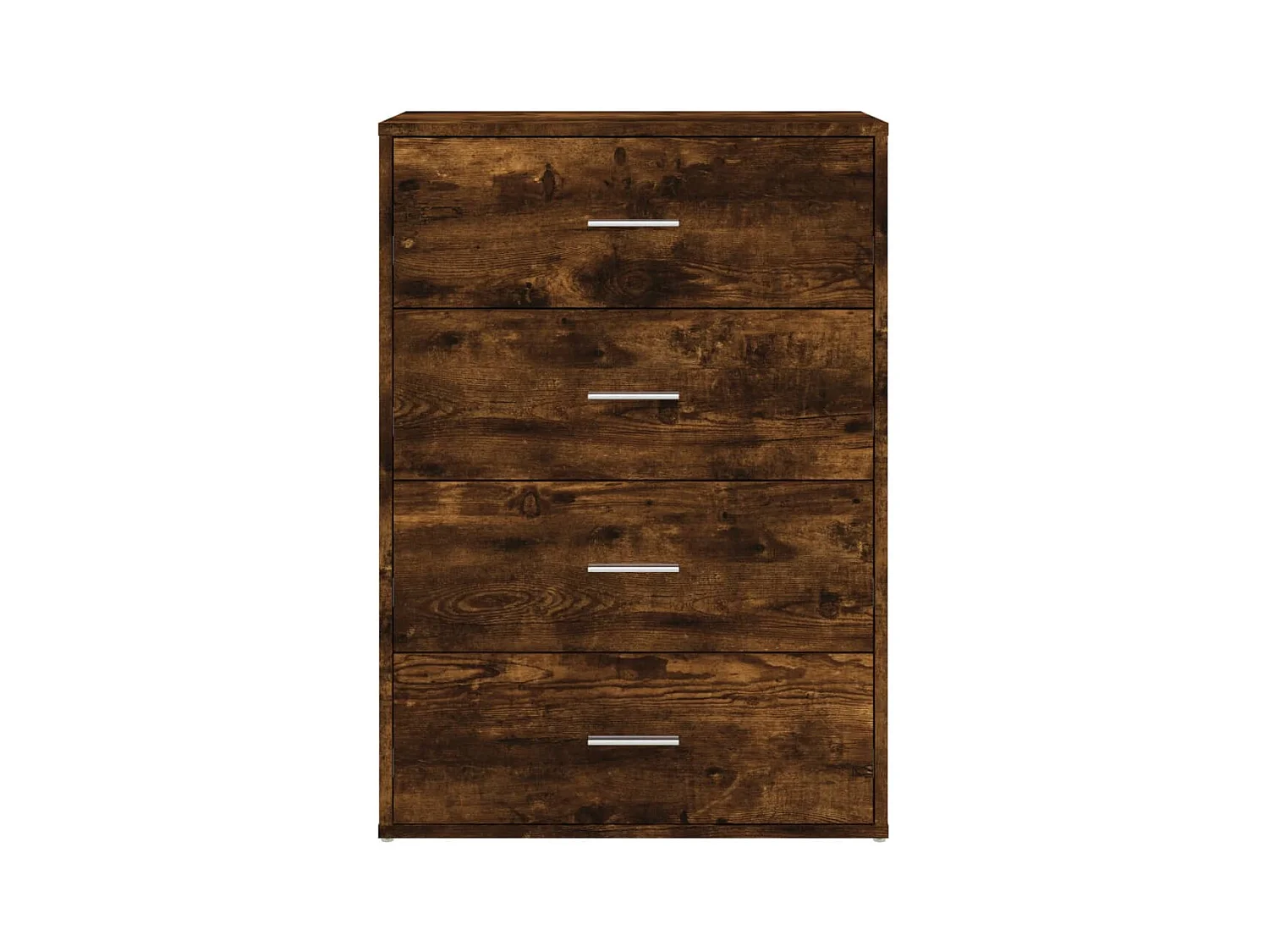 Buffet chêne fumé 60x31x84 cm bois d'ingénierie