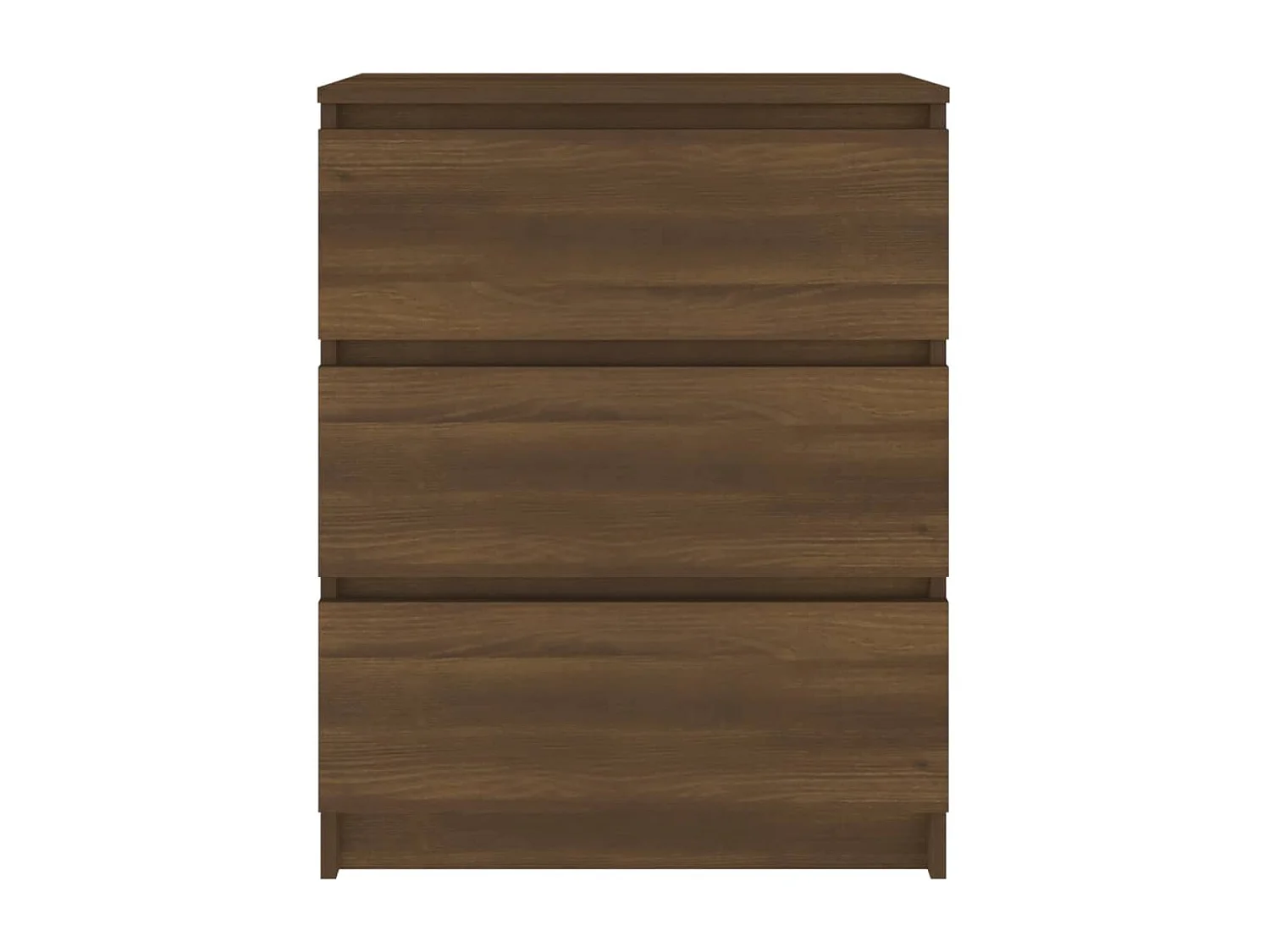 Buffet Chêne marron 60x35x76 cm Bois d'ingénierie