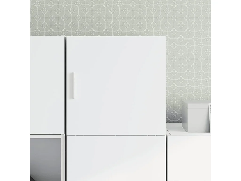 Armoire murale blanc 40x42,5x40 cm bois d'ingénierie