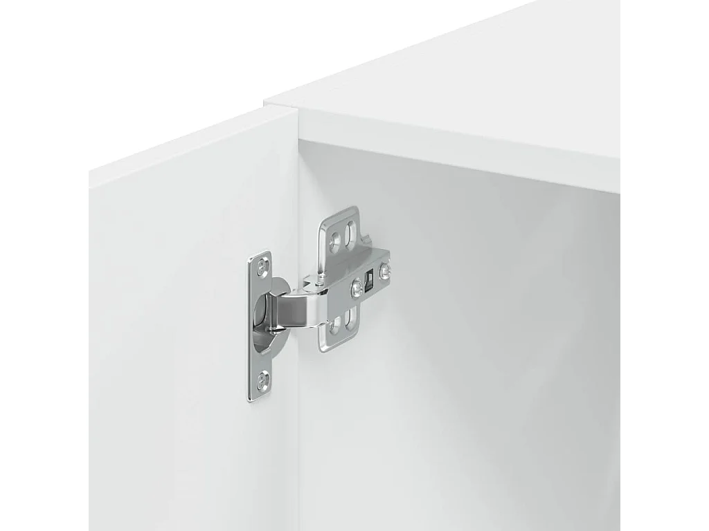 Armoire murale blanc 40x42,5x40 cm bois d'ingénierie