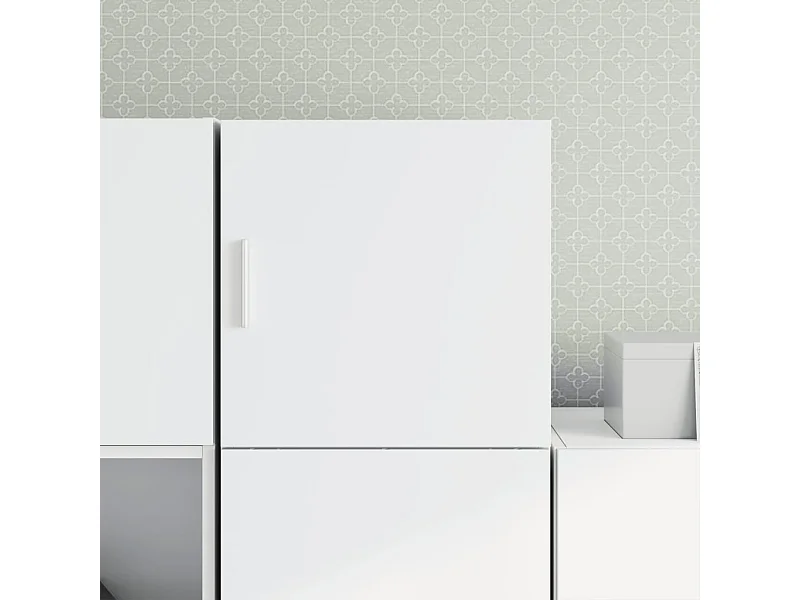 Armoire murale blanc 40x42,5x40 cm bois d'ingénierie