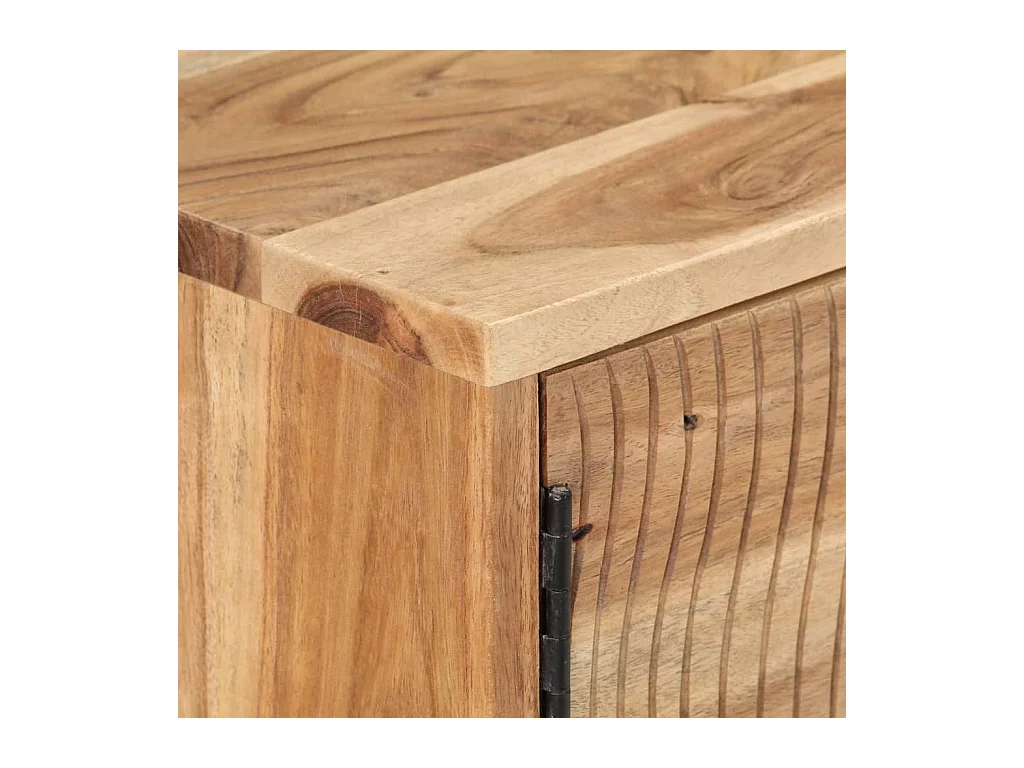 Dressoir 115x35x75 cm Massief acaciahout