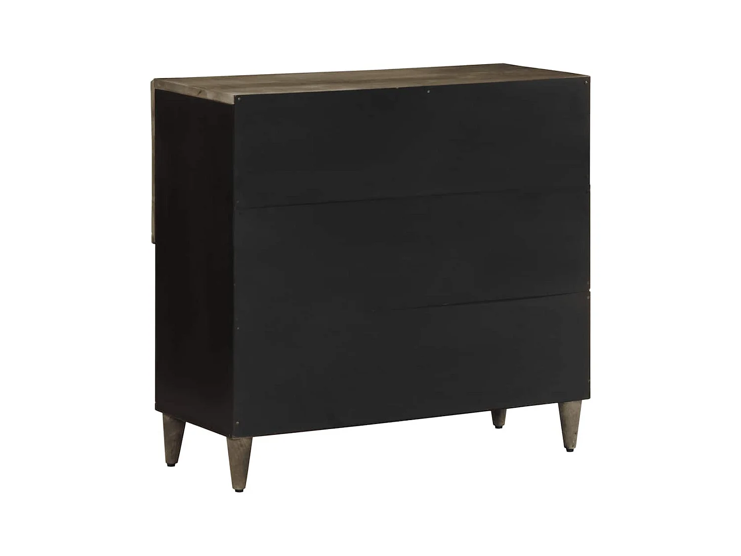 Buffet 80x33x75 cm bois massif de manguier