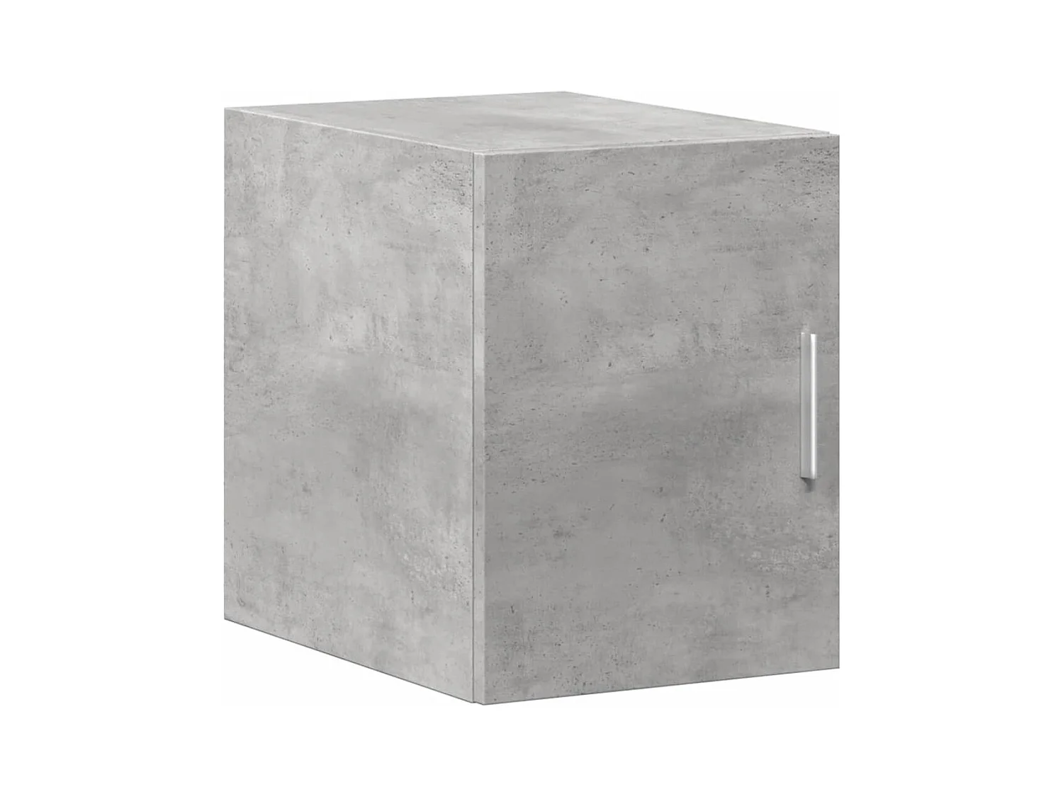 Mobiletto contenitore sottile grigio cemento 30x42,5x225 cm