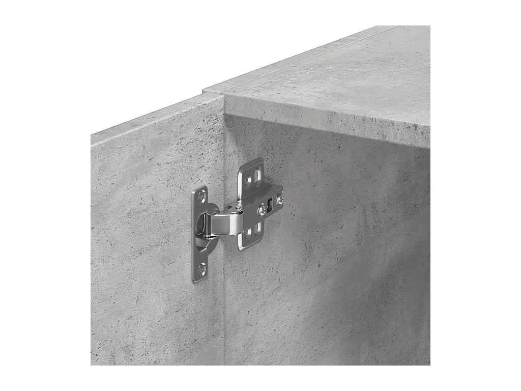 Mobiletto contenitore sottile grigio cemento 30x42,5x225 cm